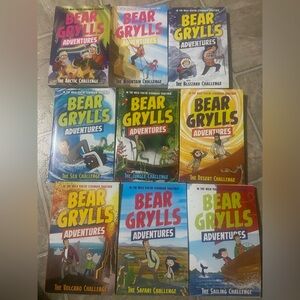 Bear Grylls Adventures Book Set- 9 Books Total